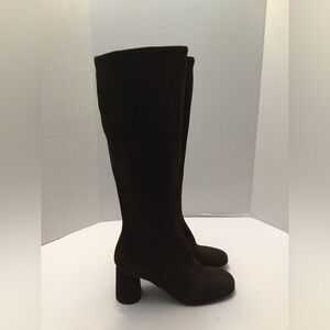 Davis Gomma Elegant Brown Knee-High Boots size 37
